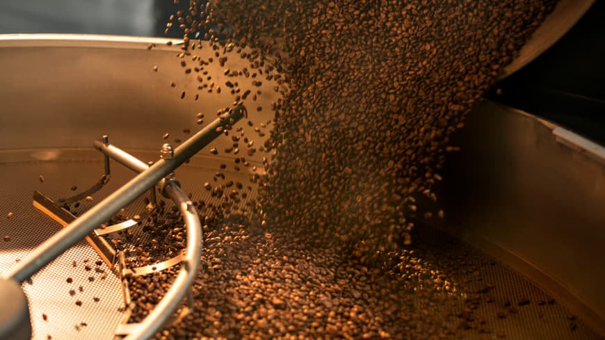 Frisch gerösteter Spezialitätenkaffee