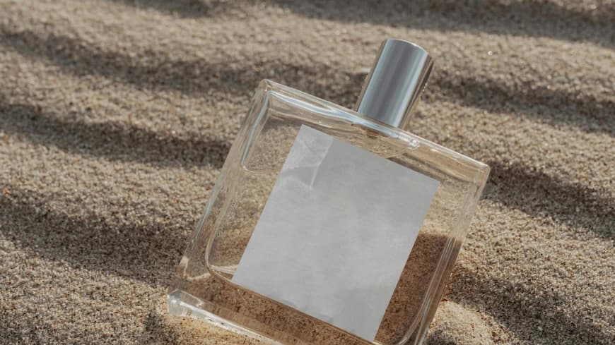 Parfum im Sand