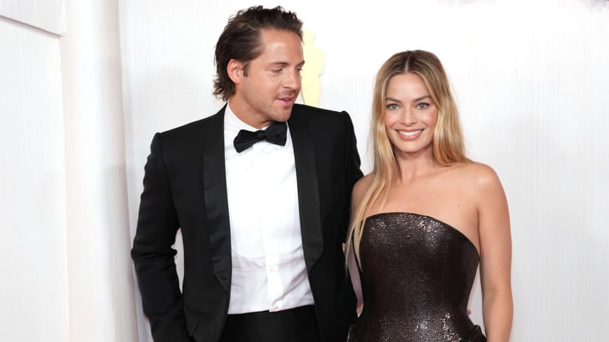 Margot Robbie und Tom Ackerley