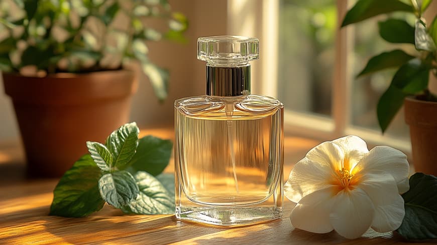 Parfum mit Minze