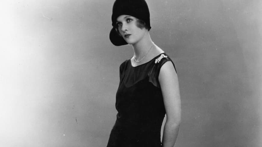 Joan Bennett 1928 20er Jahre Mode