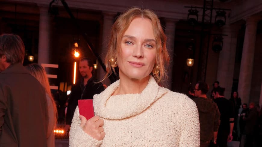 Diane Kruger auf der Isabel Marant Fashion Show