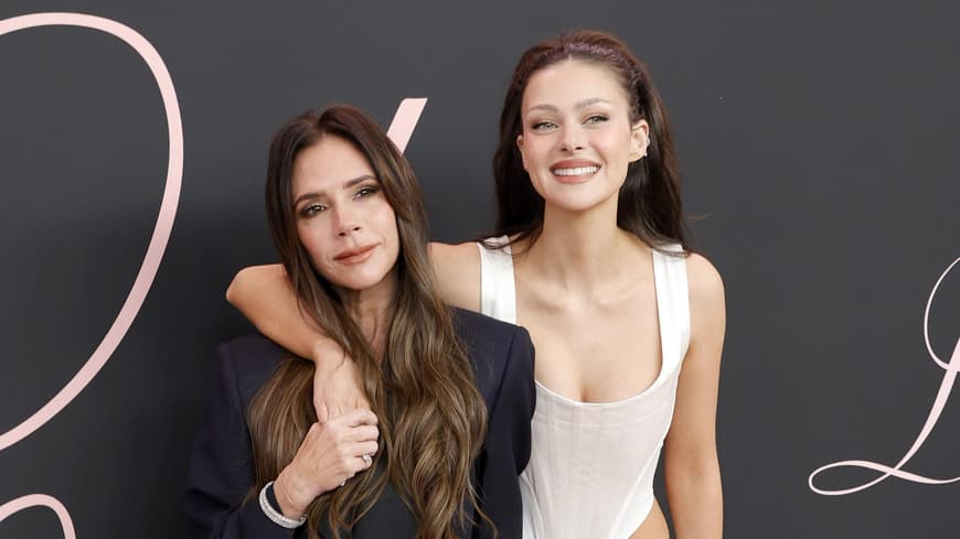 Nicola Pelz Beckham und Victoria Beckham