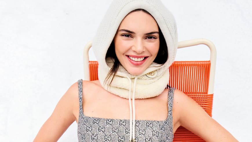 Kendall Jenner für Gucci