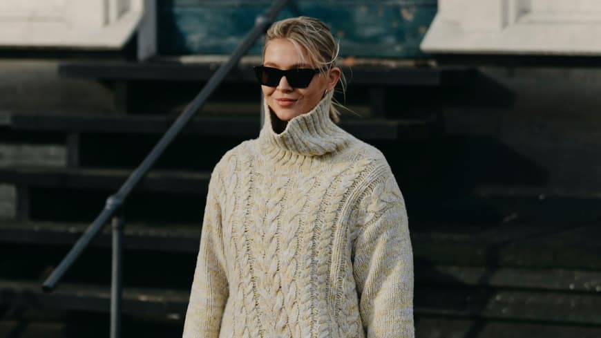 Strickpullover müssen jetzt so aussehen, um nicht langweilig zu wirken