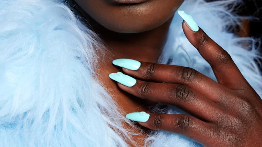 Winter Jelly Nails