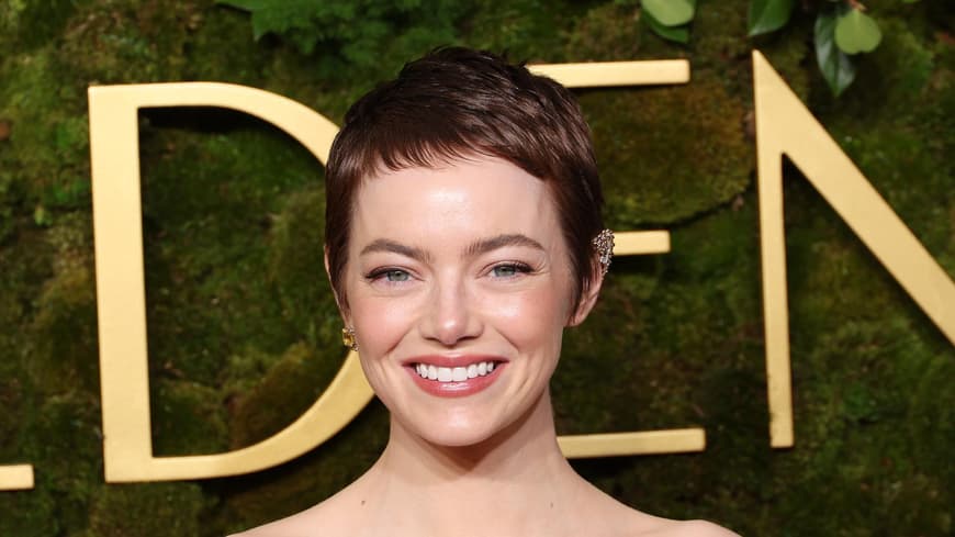 Emma Stone bei den Golden Globes