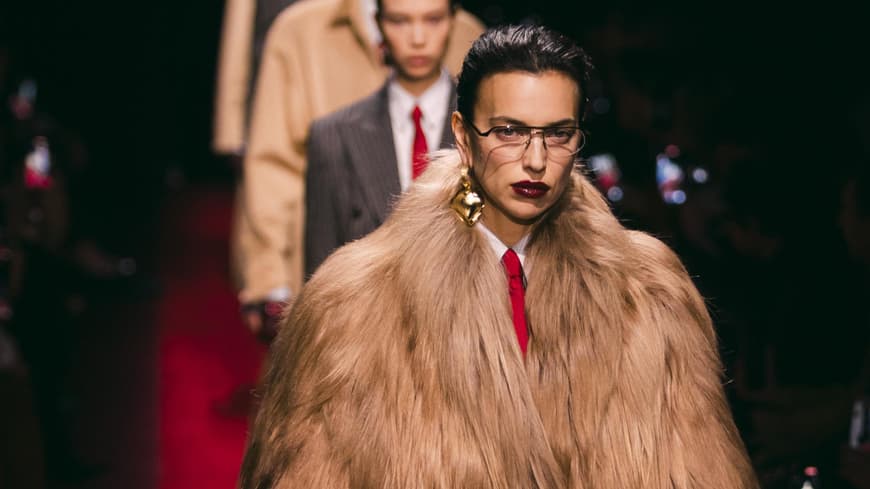 Ferrari Fashion Show Finale mit Irina Shayk