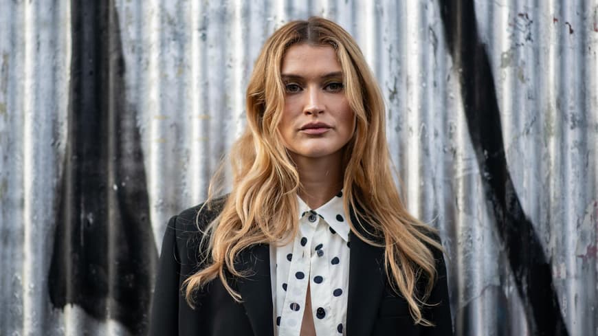 Blonde Haare Ansatz