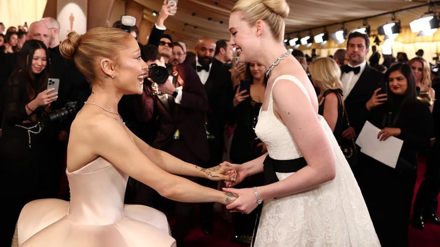 Ariana Grande und Elle Fanning