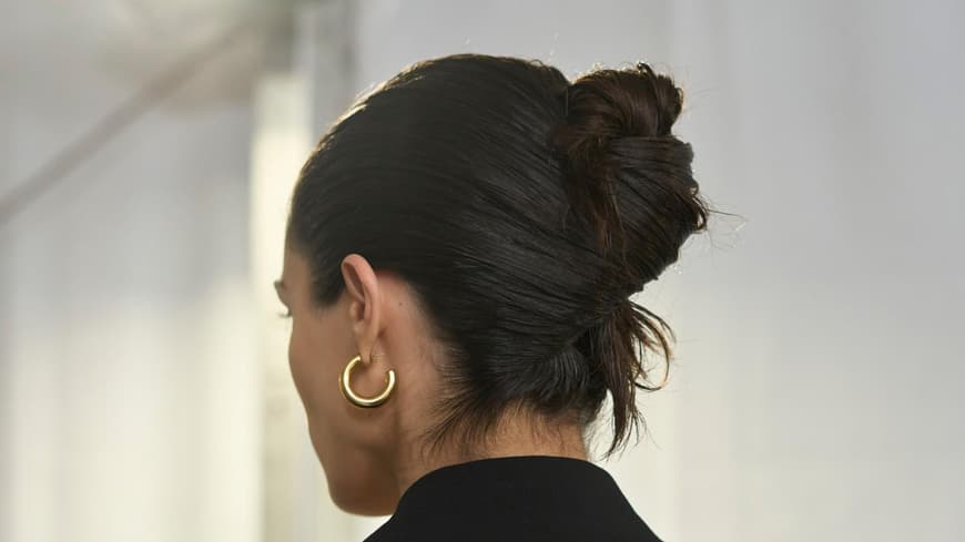 frisch gewaschene Haare