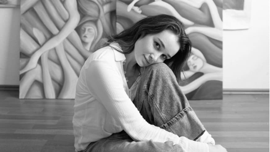 Künstlerin Alexandra Oracz