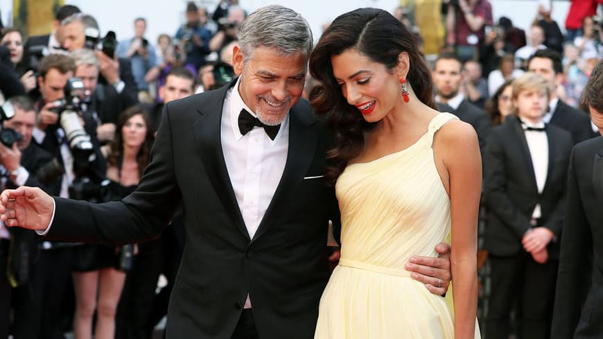 George und Amal Clooney