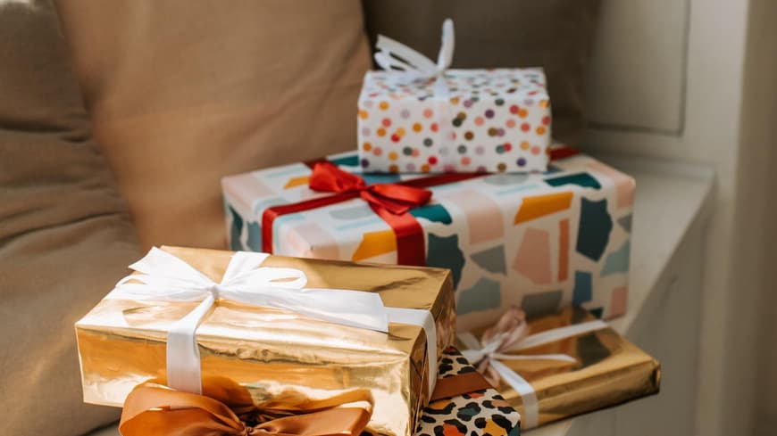 Verschiedene Geschenke