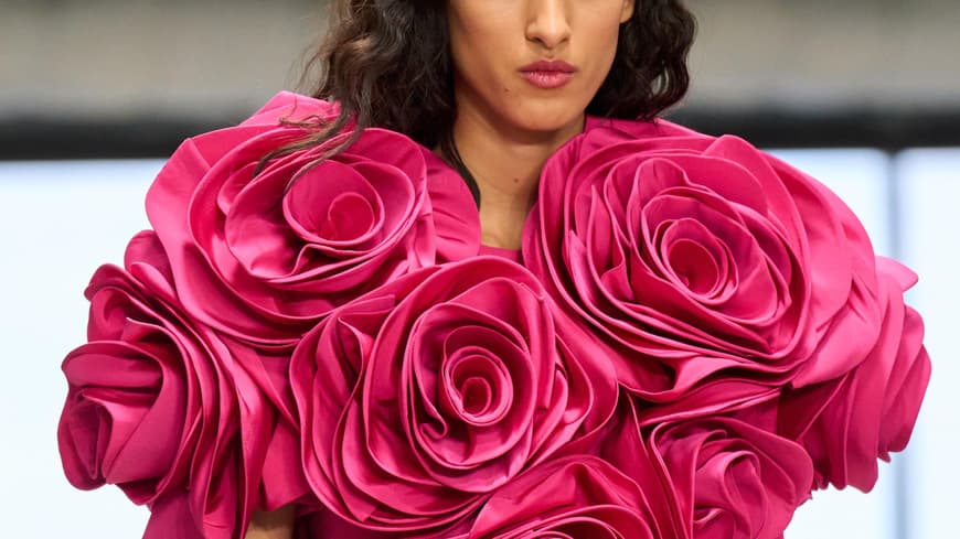 Kleid mit Rosen