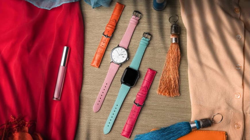 Uhren mit verschiedenen Armbändern