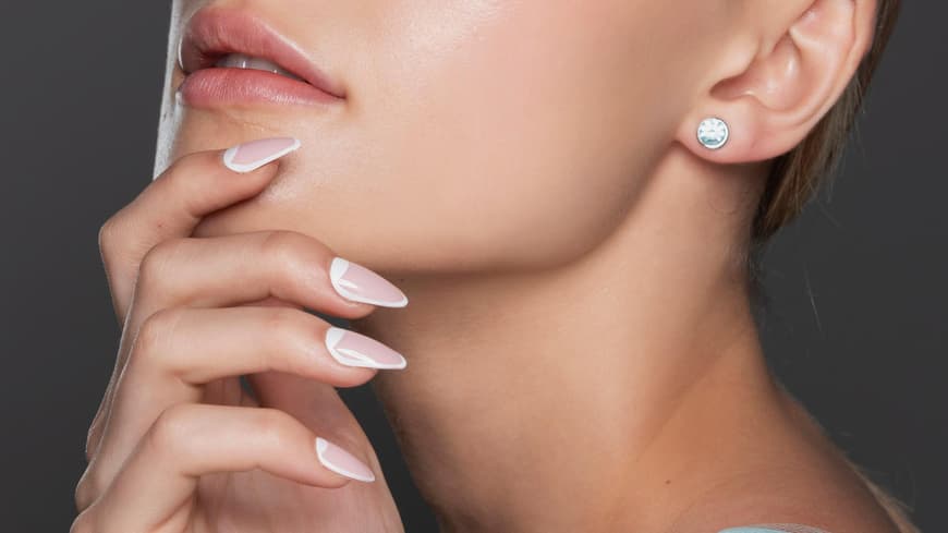 Half Moon Nails