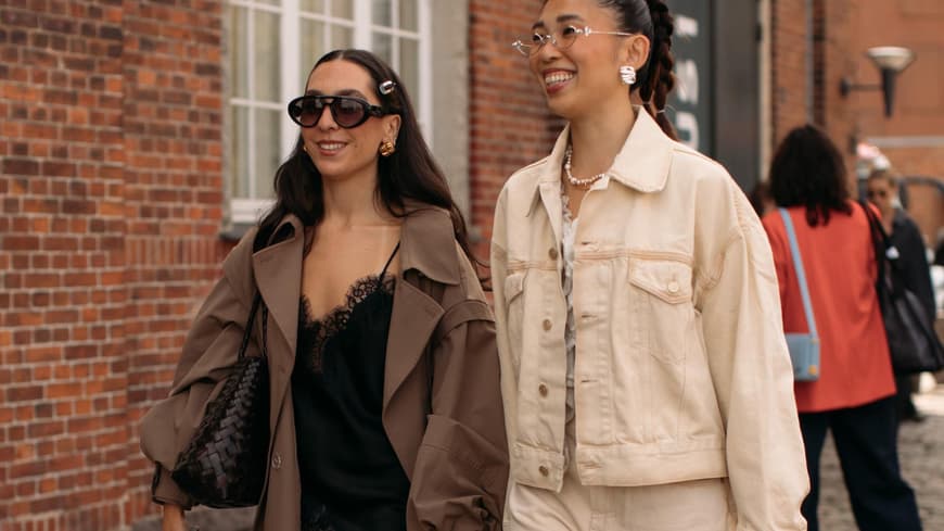 Streetstyle bei der Kopenhagen Fashion Week