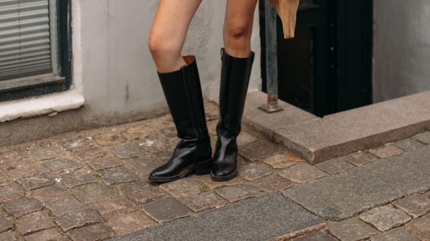 Reiterstiefel Streetstyle