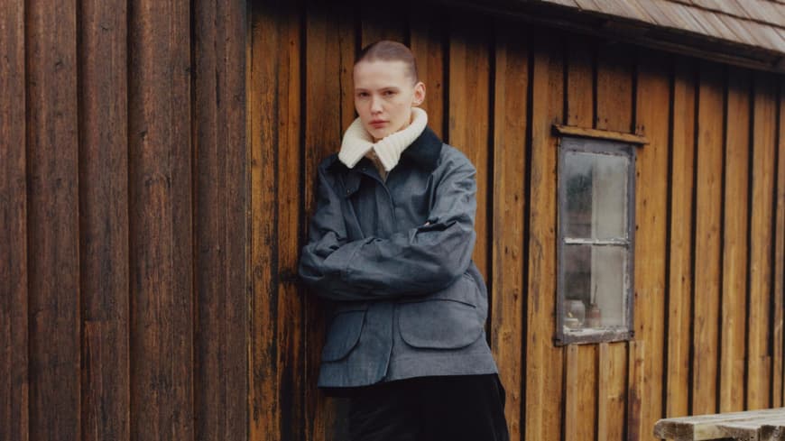 Arket x Barbour