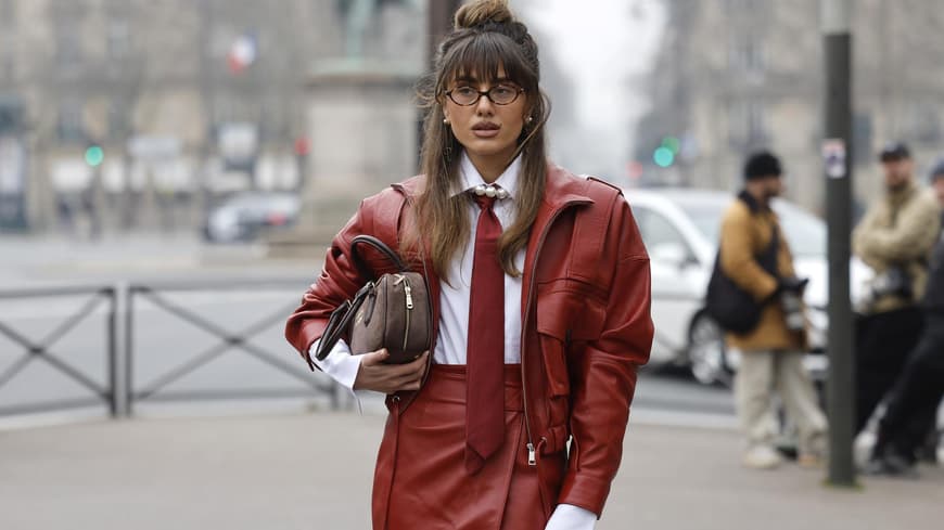 Mit Cherry Lederjacken entfliehen Mode-Insider dem Winter Blues