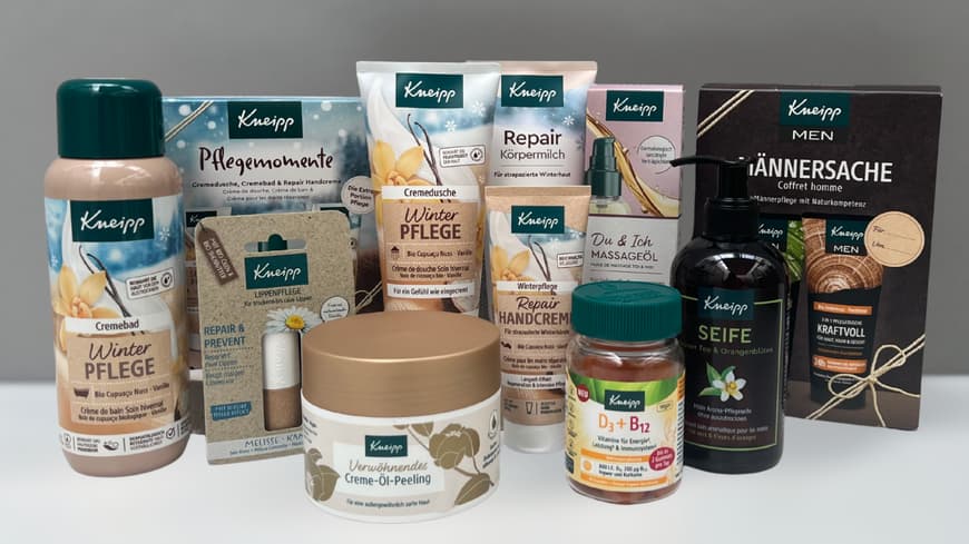 Das Winterpflege-Set von Kneipp