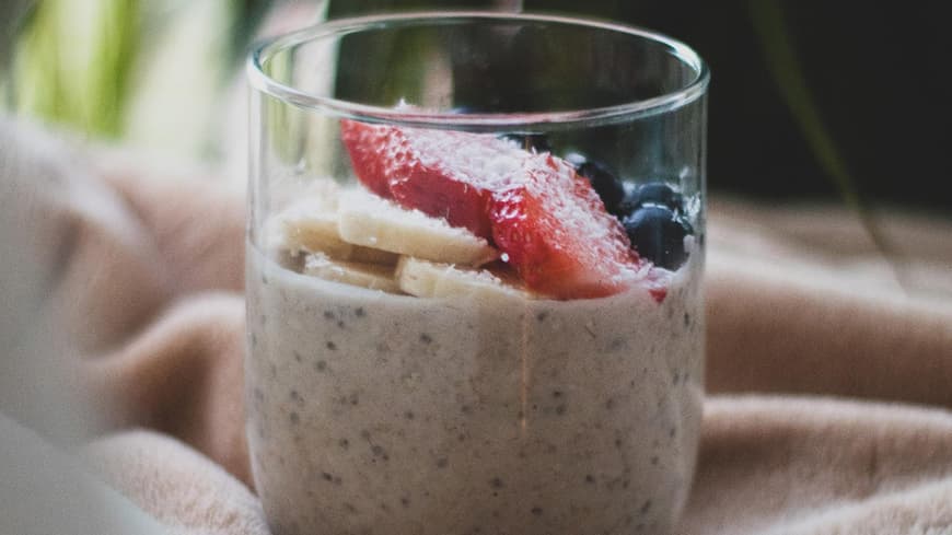 Overnight Oats mit Früchten