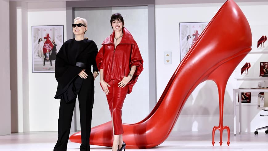 "Der Teufel trägt Prada 2": Die besten Looks von der Presse-Tour