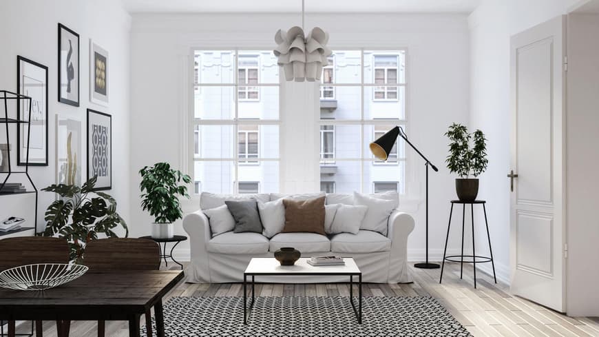 Ein stylisches Wohnzimmer