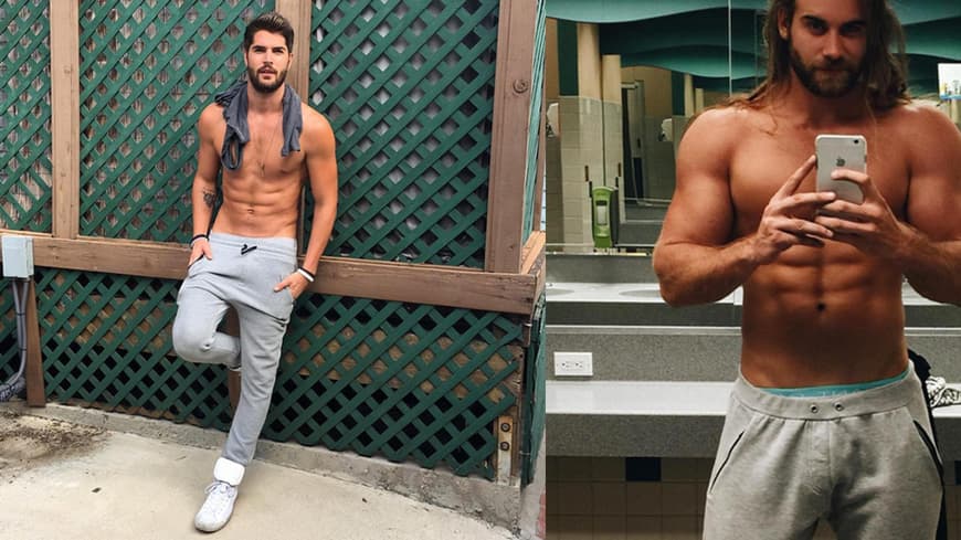 So Sexy! Männer in grauen Jogginghosen 