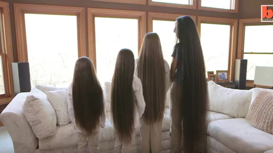 Oha! Treffen Sie Rapunzel und ihre vier Töchter