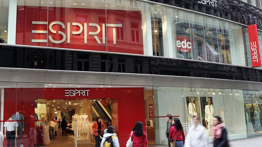 Ein Esprit-Store in Düsseldorf 