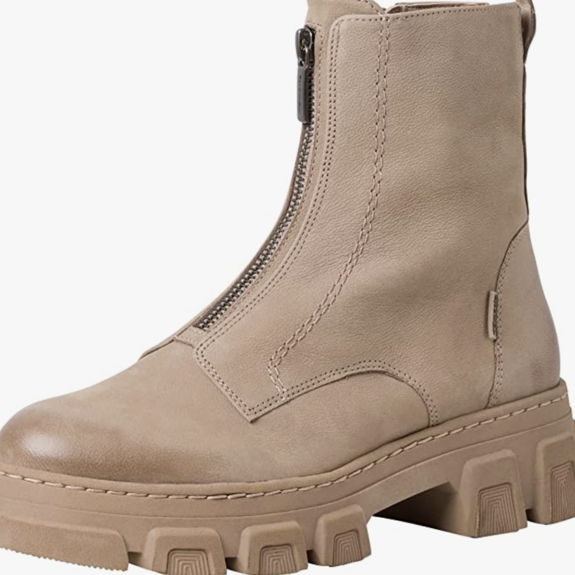 beige Stiefelette Tamaris 