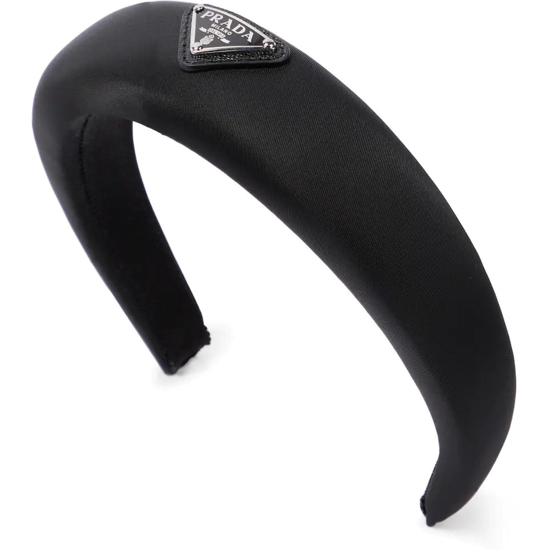 Haarreif aus Re-Nylon Prada schwarz