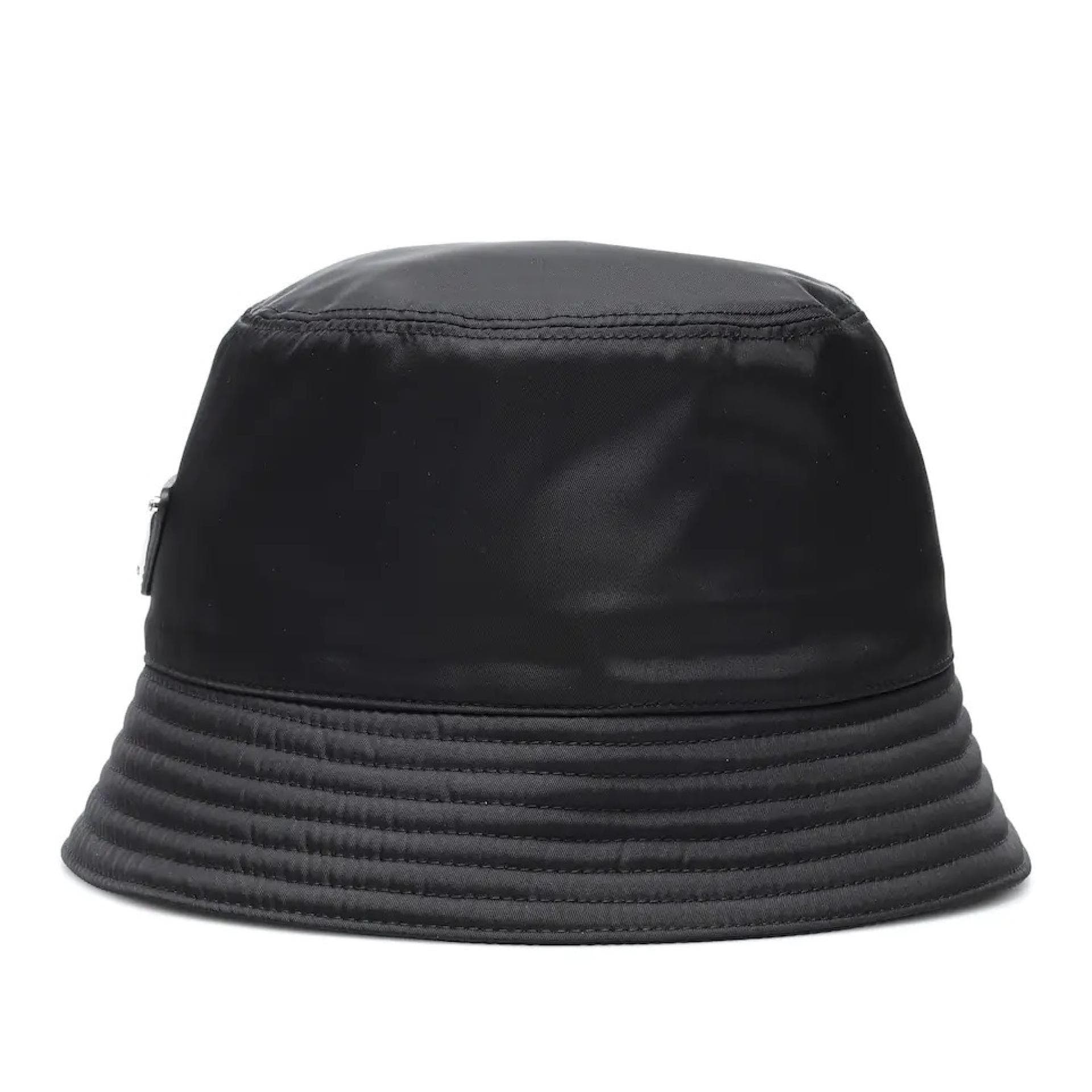 Hut aus Nylon Prada schwarz