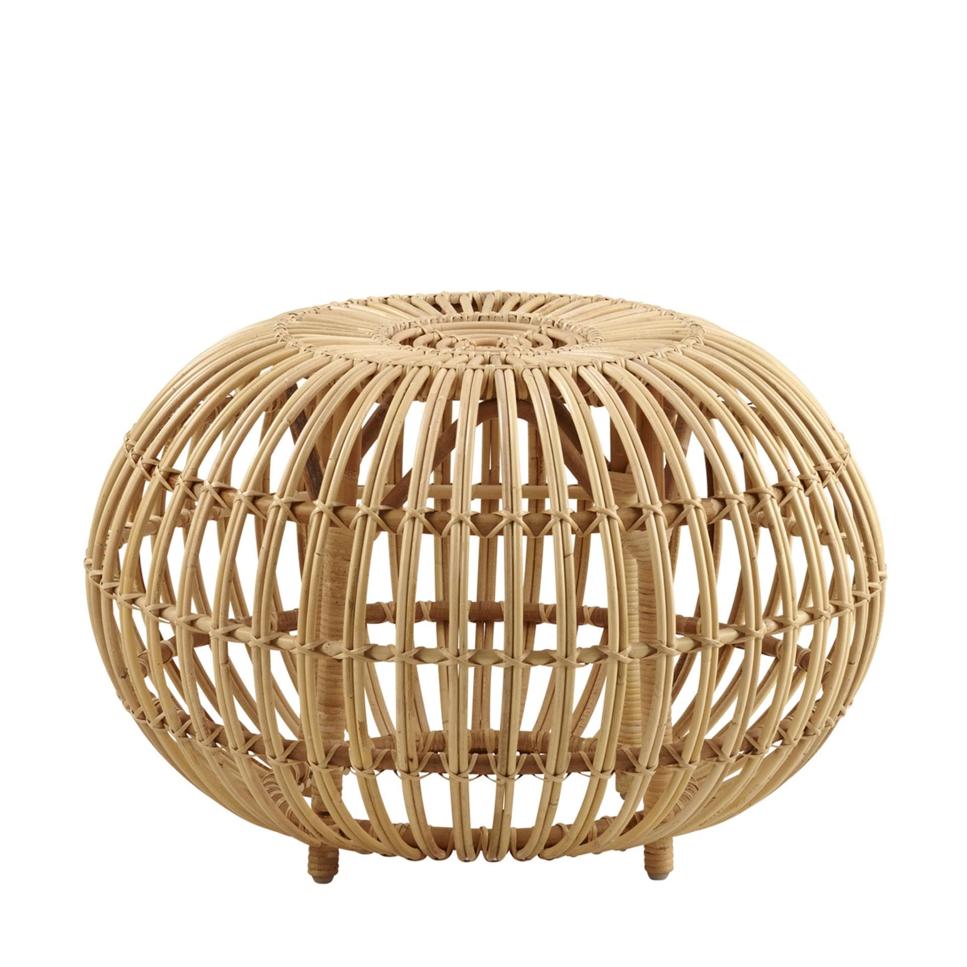 Ottoman Hocker beige natur