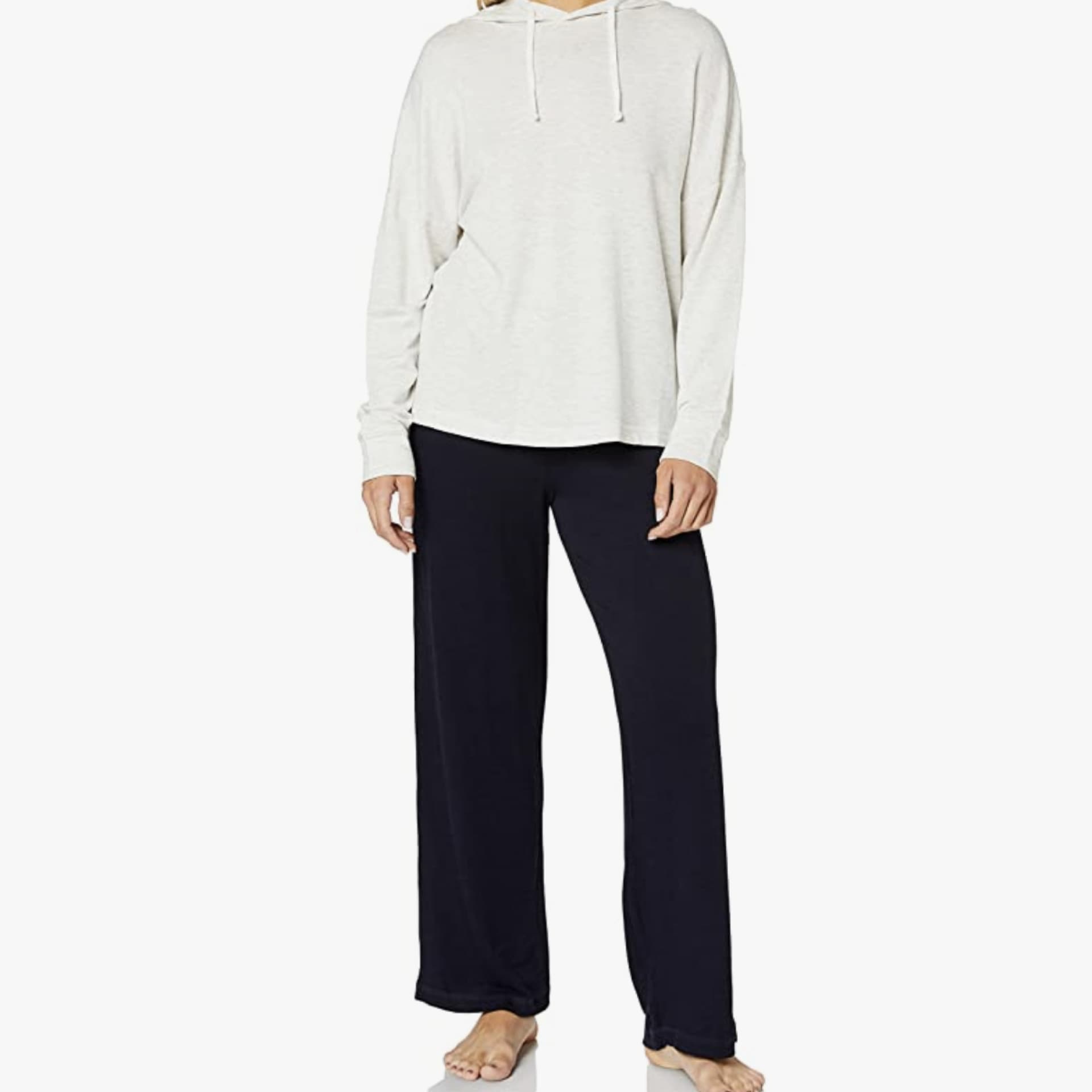Iris & Lilly Damen super weiches Loungewear-Set, Kapuzenpullover und Hose