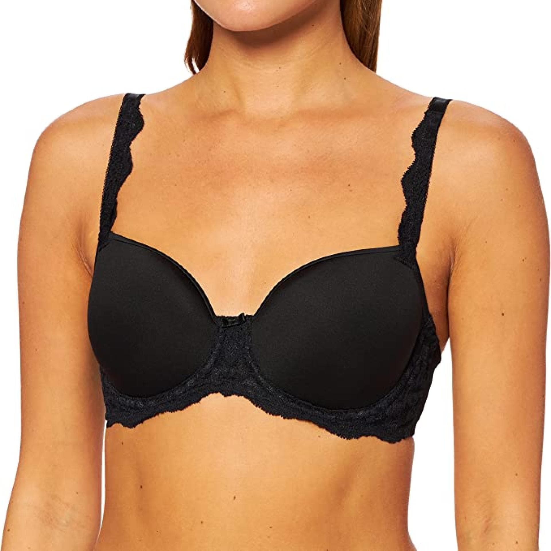 Triumph BH Amourette Charm schwarz mit Spitze