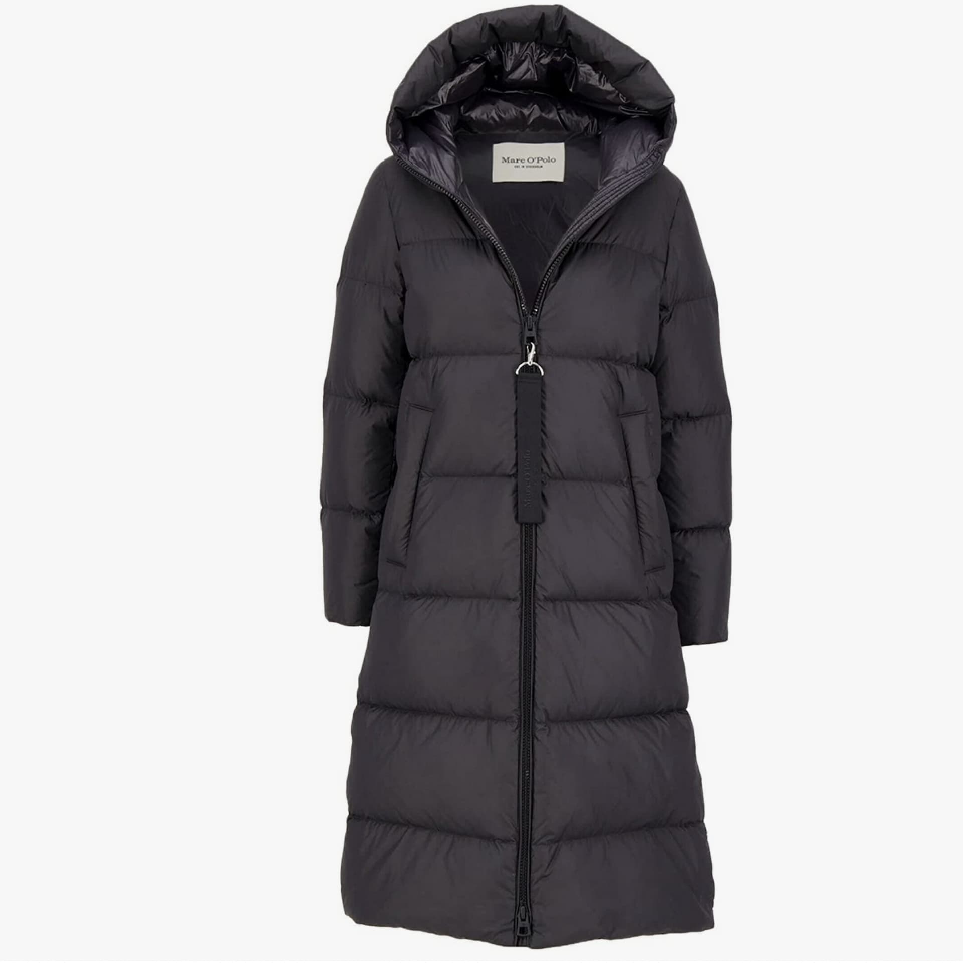 Marc O'Polo Damen Mantel schwarz