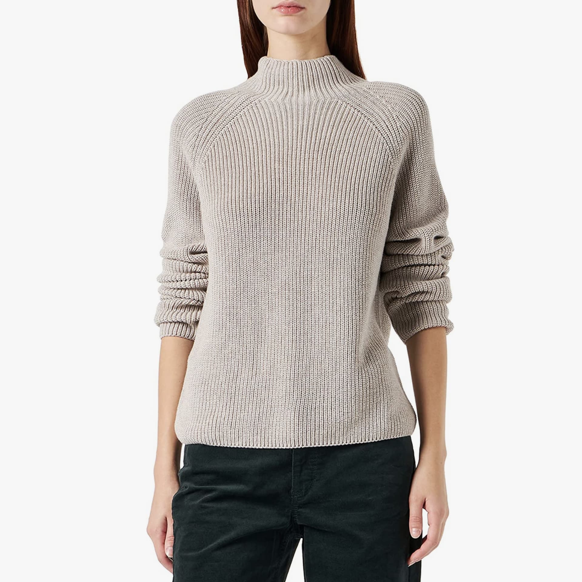 Marc O'Polo Damen Pullover beige
