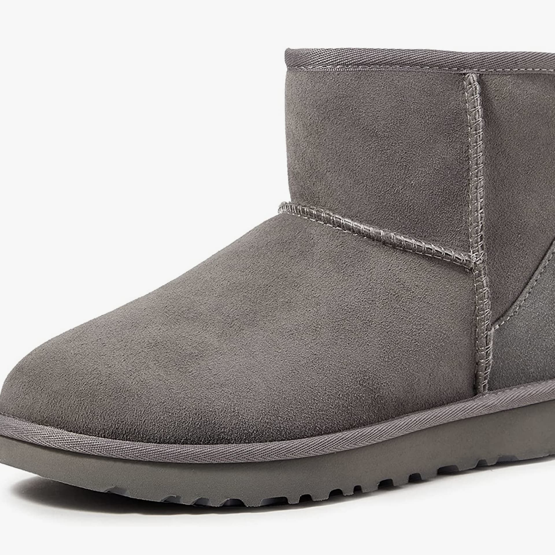 UGG Damen Classic Mini Ii Mode-Stiefel grau