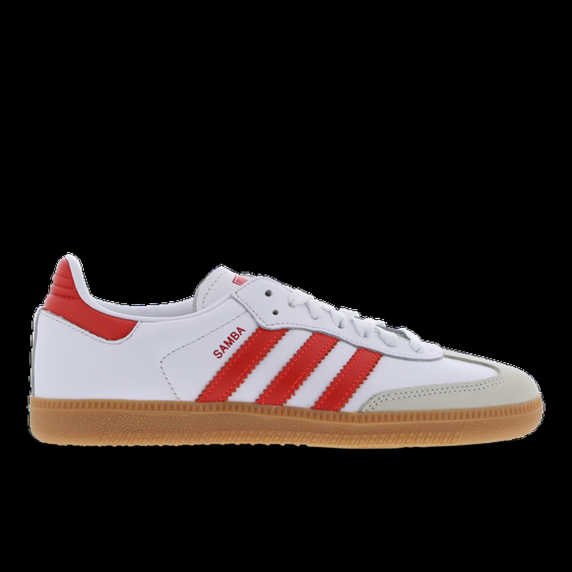 Adidas Sneaker mit roten Streifen