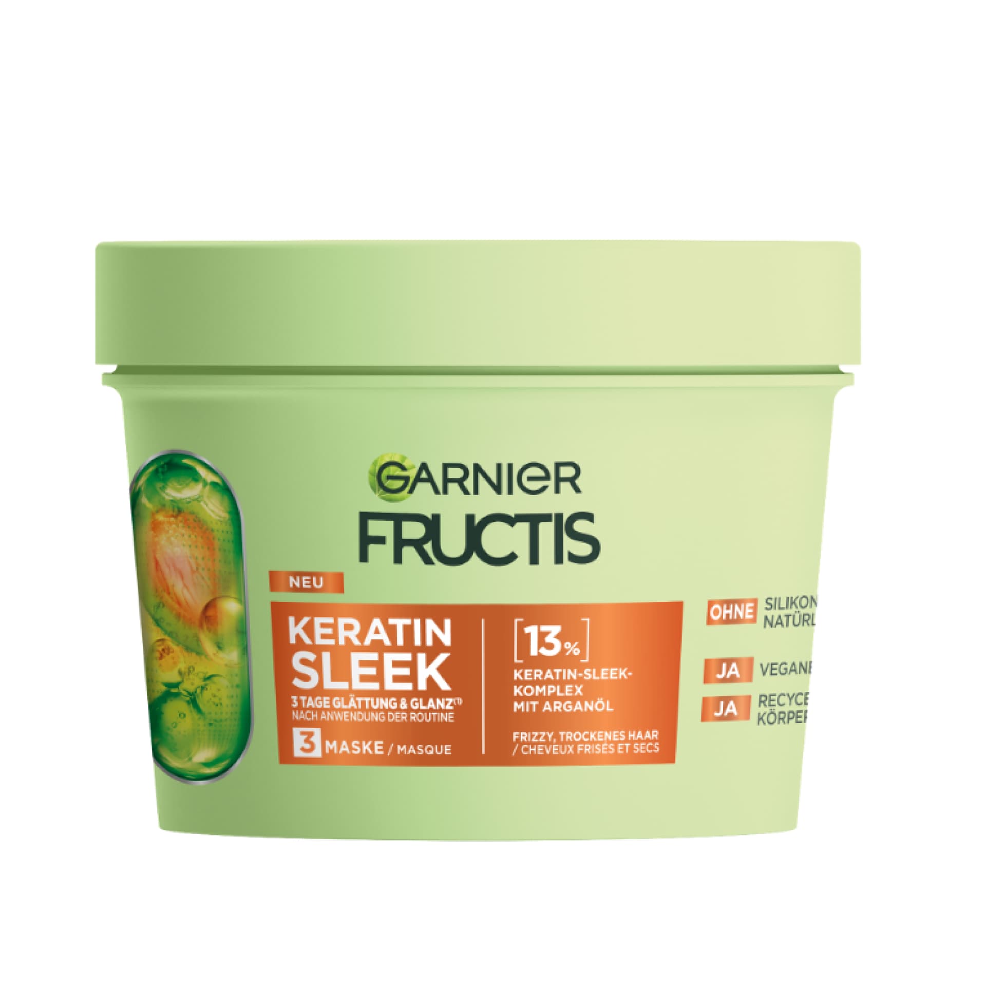 Fructis Keratin Sleek Maske von Garnier