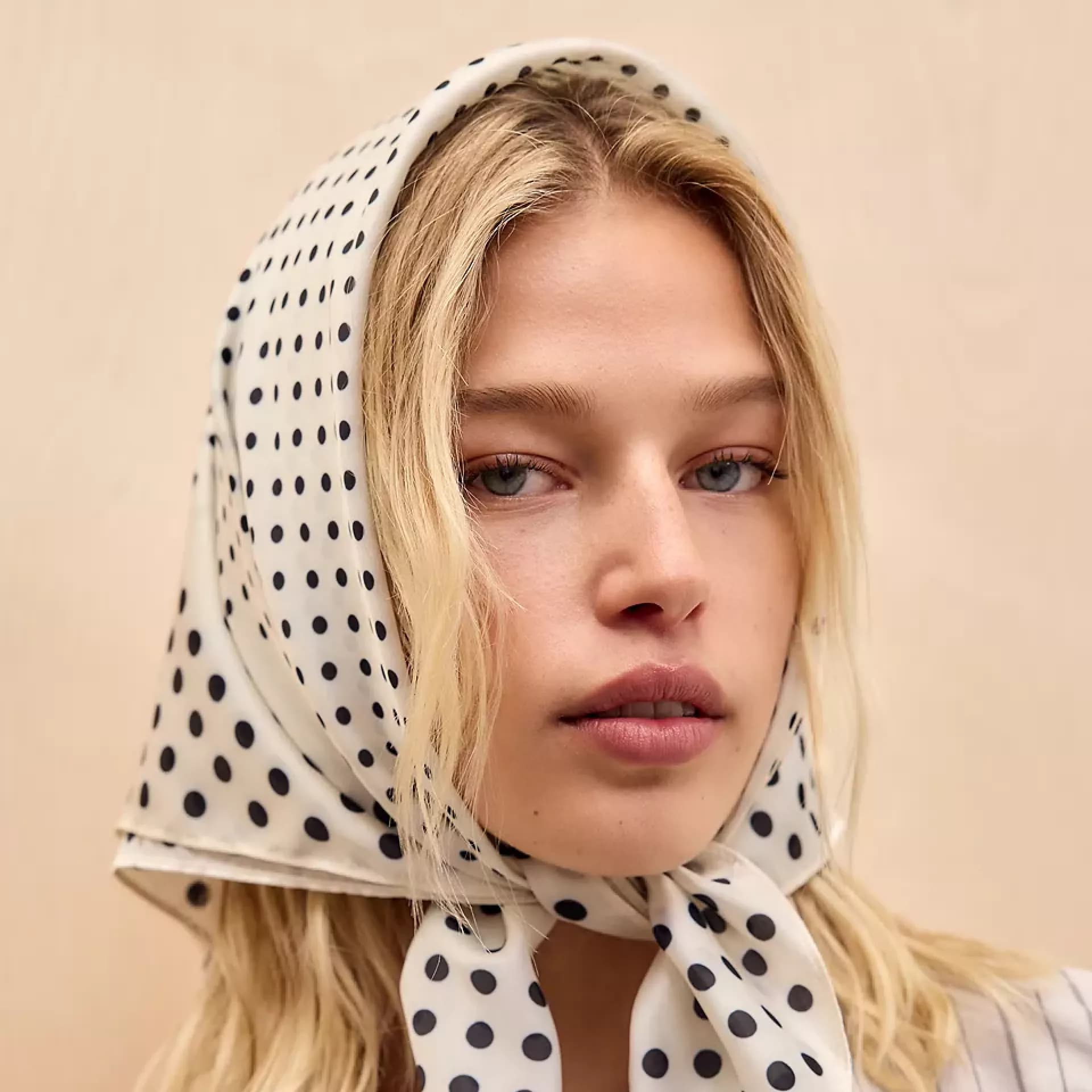 Polka Dot Kopftuch