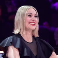 Ruth Moschner Masked Singer schwarzes Kleid