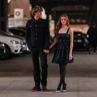 Gevin Larson auf der Fashion Week