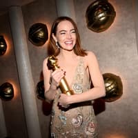 Emma Stone Golden Globes
