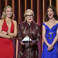 Emily Blunt, Meryl Streep und Anne Hathaway bei den SAG Awards