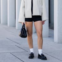 Schwarze Bikershorts Schwarze Bikershorts