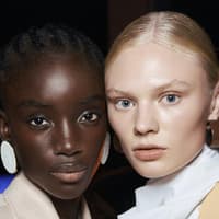 Zwei Models Porträt